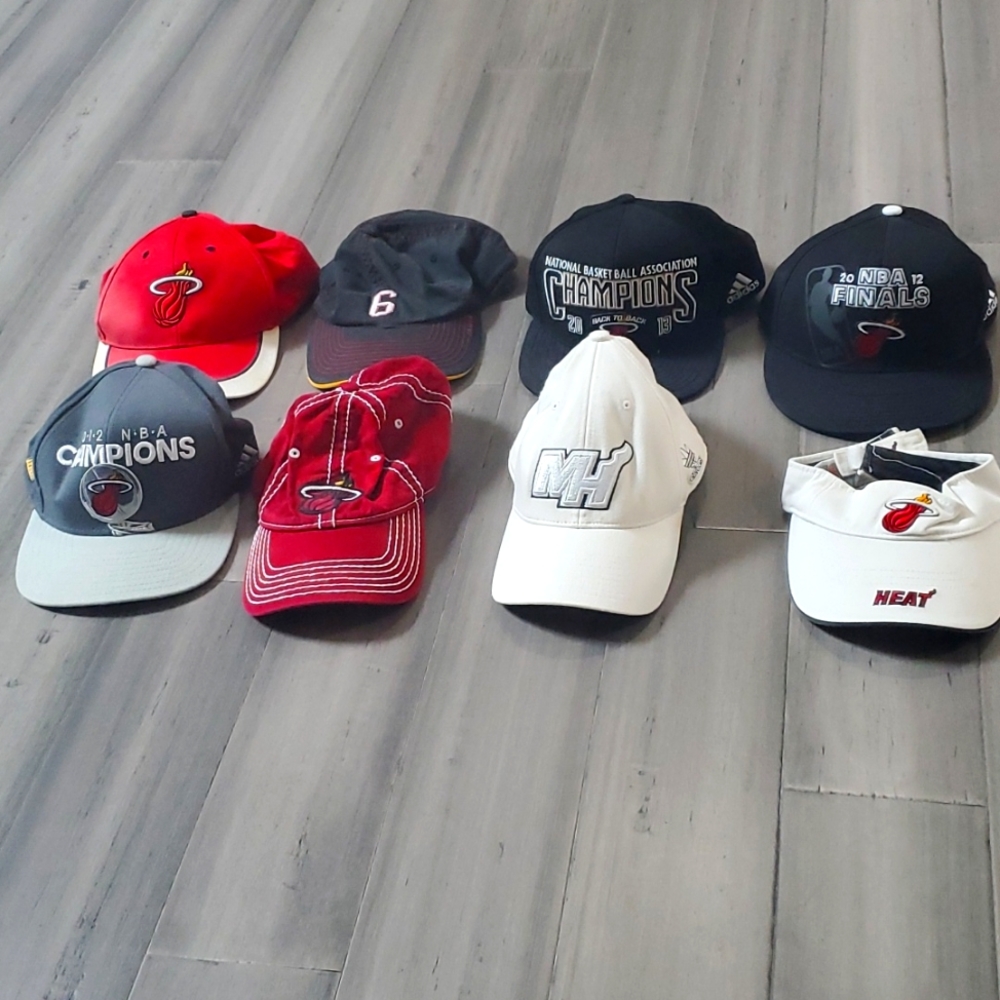 Miami Heat hats
